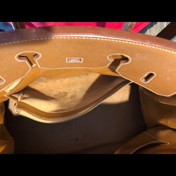 BEAUTIFUL HERMES BIRKIN PURSE 35CM - 25 CIRCLED W - Picture 6 of 8